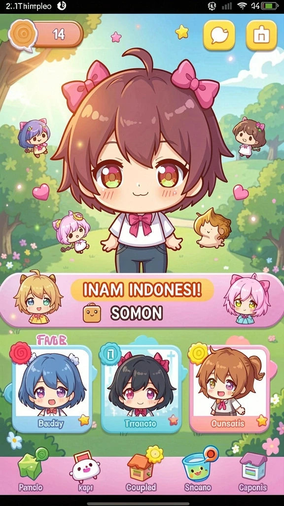 678luck - Screenshot dari mode permainan yang mendebarkan.