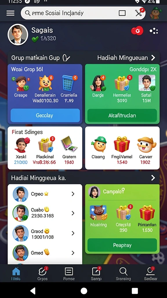 d200m - Tampilan antarmuka yang menarik dan mudah digunakan.