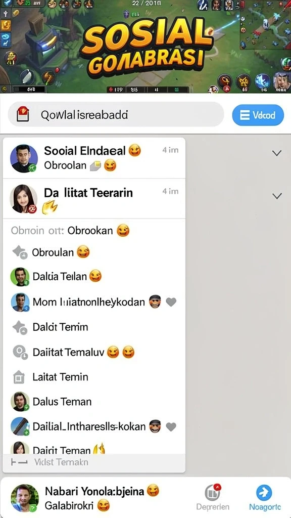 merdeka138 - Fitur interaksi dengan pemain lain yang seru.