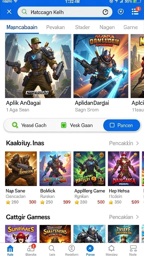 migaspin - Screenshot dari mesin slot bertema petualangan.