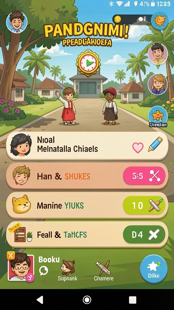rajacair - Pengguna dapat bersaing dalam mode multiplayer yang seru.
